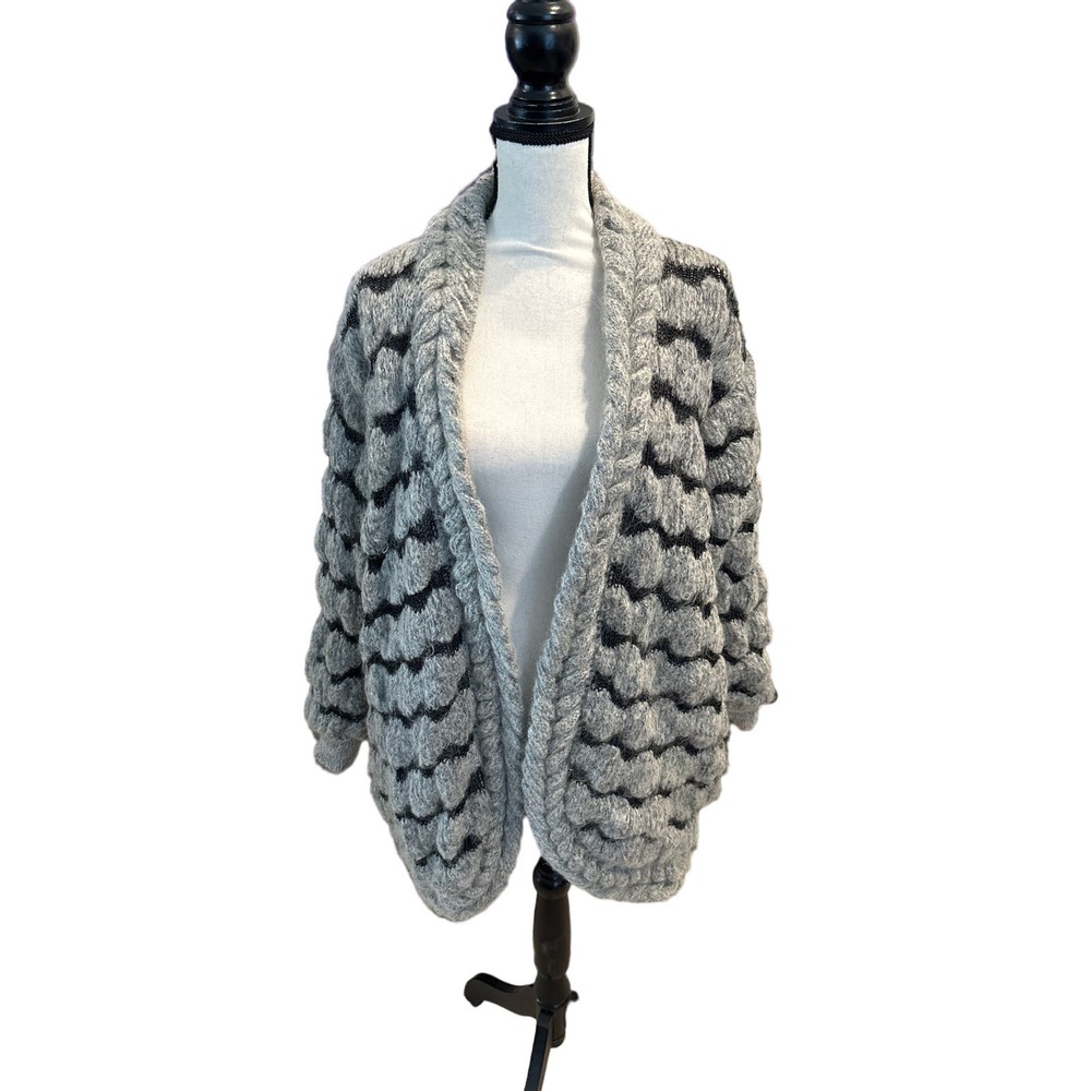 Women’s Career Mohair Blend  open Cardigan Sweater  Size XL